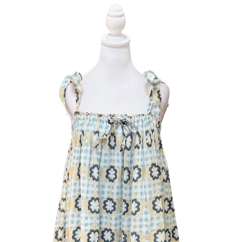 Innika Choo Cotton Mini Dress 2 NWT Blue - Picture 3 of 9